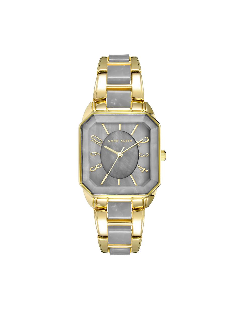 Les métaux Anne Klein Square Case Resin Link Bracelet Watch   | YDE-9709075